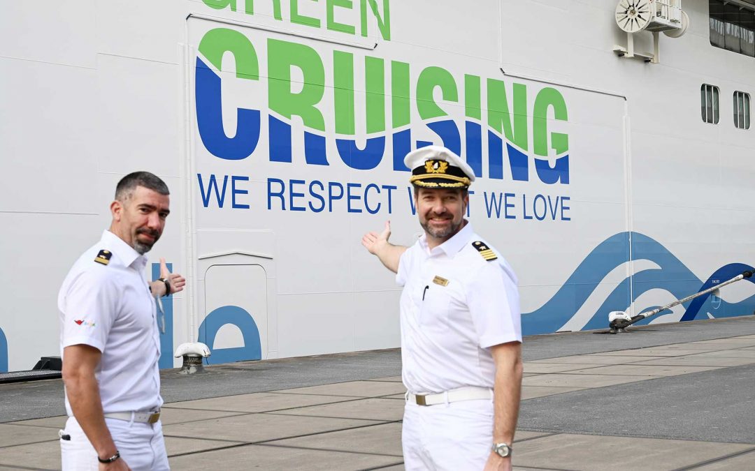 Grüngeküsst: AIDA Cruises auf dem Weg zur klimaneutralen Kreuzfahrt